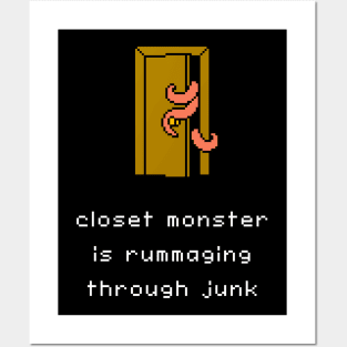 Unlikely Monsters - Closet Monster Posters and Art